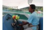 Captain on the speedboat tour around Phi Phi Island