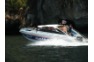 Leaving Loh Samah by speedboat