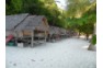 Fishermen Huts on the Bamboo Island beach