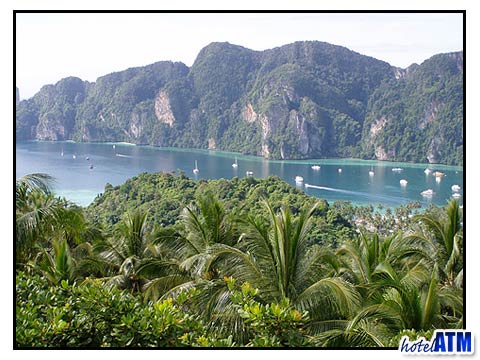 Superb View of the Phi Phi Don Cliffs from Phi Phi Viewpoint
