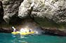 Phi Phi Don Island blow hole by kayak