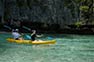 Kayaking the Phi Phi Maya Bay shallows