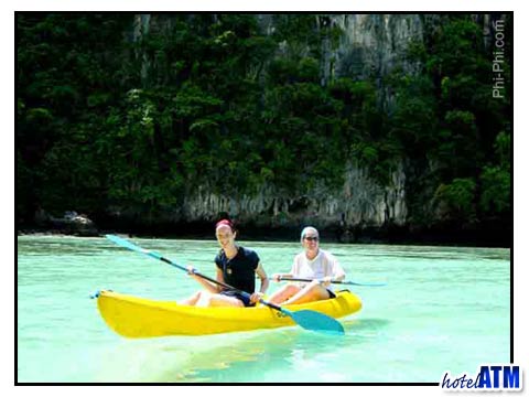 Malibu Two kayaks Phi Phi Island