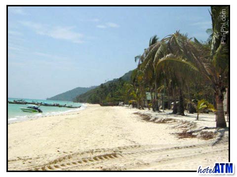 Beach in front of Zeavola Phi Phi Island