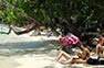 Beach babes on Phi Phi Island