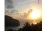 Sunset from the viewpoint on Phi Phi Island