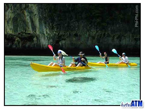 Kayaking Phi Phi Island