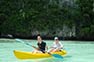 Phi Phi Island kayakers enjoying a break