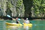 Kayaking on the beautiful Phi Phi Island