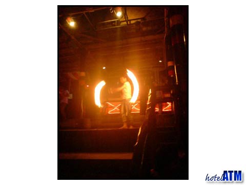 Fire Twirlers on Koh Phi Phi