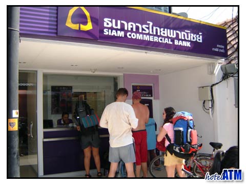 Siam Commercial Bank on Phi Phi