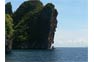 The cliffs of Loh Samah near Phi Phi