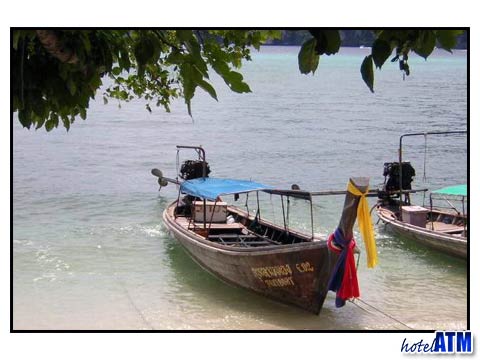 Longtail Taxi Boats Of Phi Phi