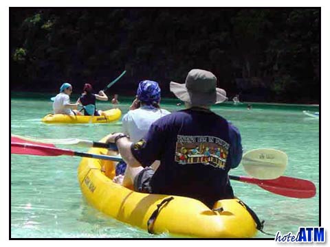 Best kayaking around Phi Phi at Phi Phi Ley Island