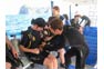 Dive group leaving Phi Phi for Koh Bida