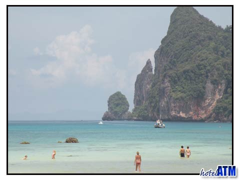 October view of Tonsdai Bay on Phi Phi Island