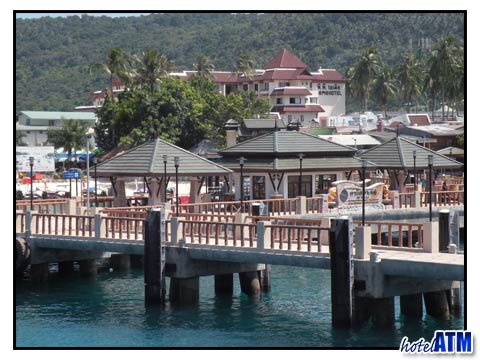 Newly completed main ferry pier on Phi Phi Island