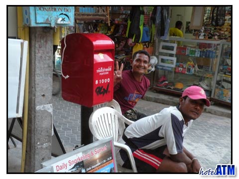Postal box on Phi Phi Island