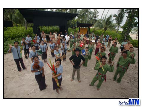 Resort Staff in a Phi Phi Island resort