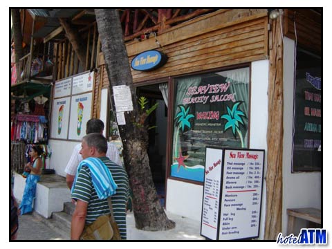 Foot massage salon on Phi Phi Island
