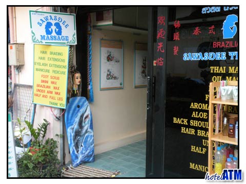 Sawasdee Thai Massage Shop on Phi Phi Island