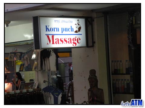 Korn Puch Massage parlor on Phi Phi Island