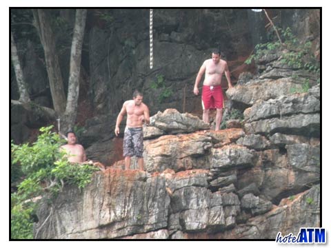 Cliff Jumping Around Phi Phi Island (not For The Fait Hearted)