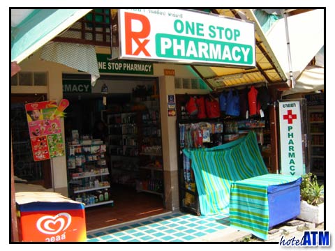 Pharmacy in Phi Phi Don Village