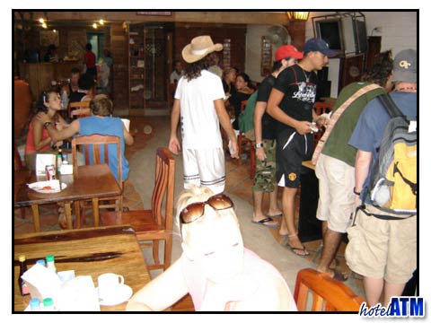 Guests at Patcharee Bakery Phi Phi