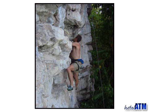Rock Climbing on Phi Phi Island