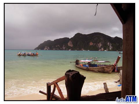 View over Phi Phi bay