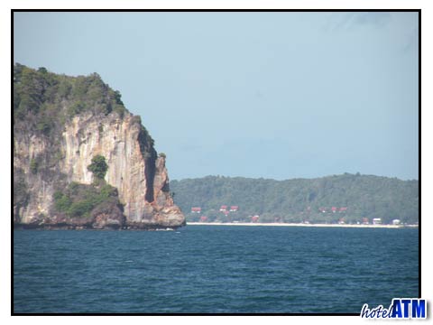First Sight Of Phi Phi Ley From Phuket Ferry