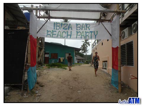 Ibiza Bar on Phi Phi Island's Loh Dalum Beach